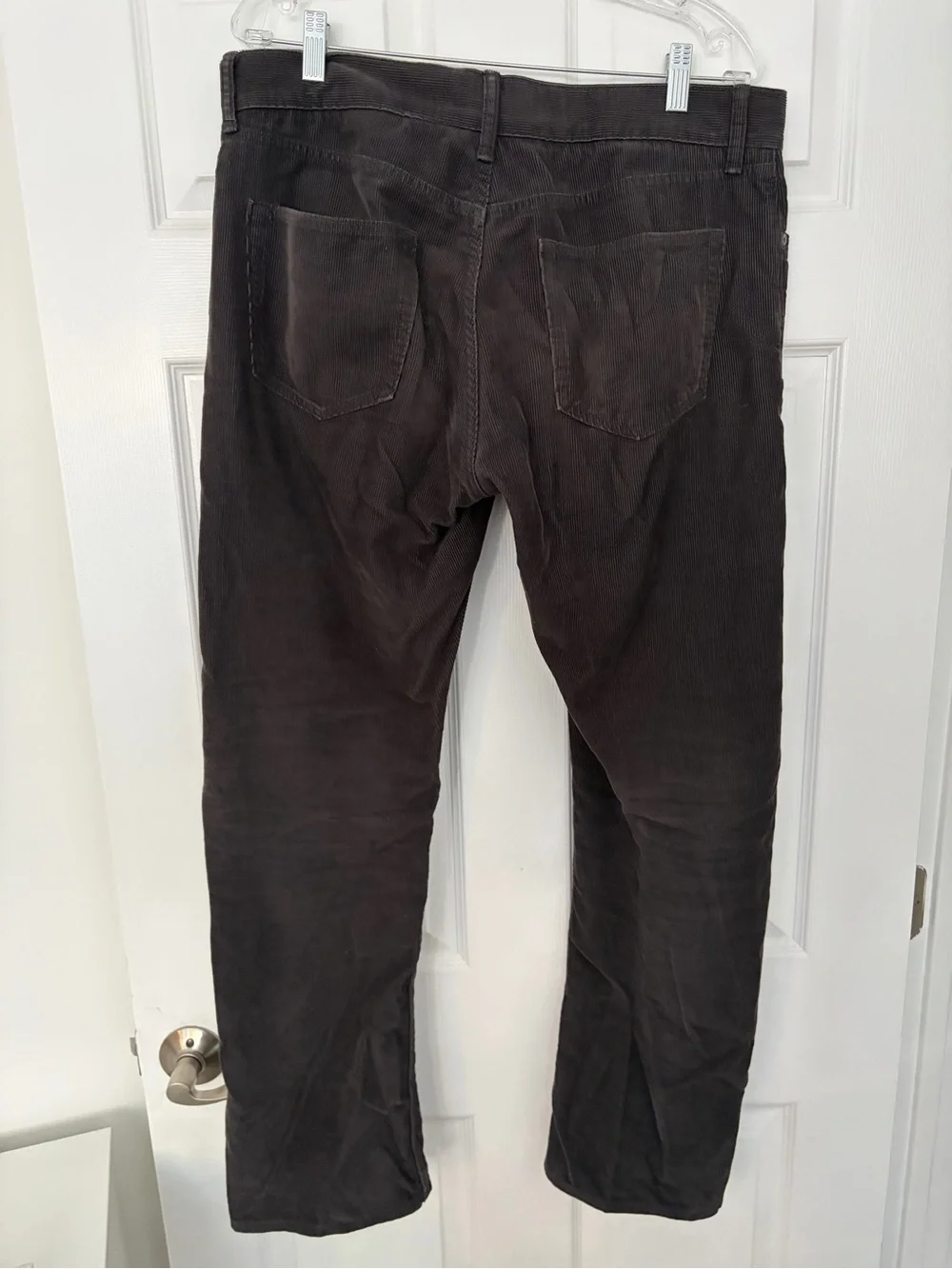 Banana Republic Men’s Brown Corduroy Pants - Classic Straight Fit Size 34